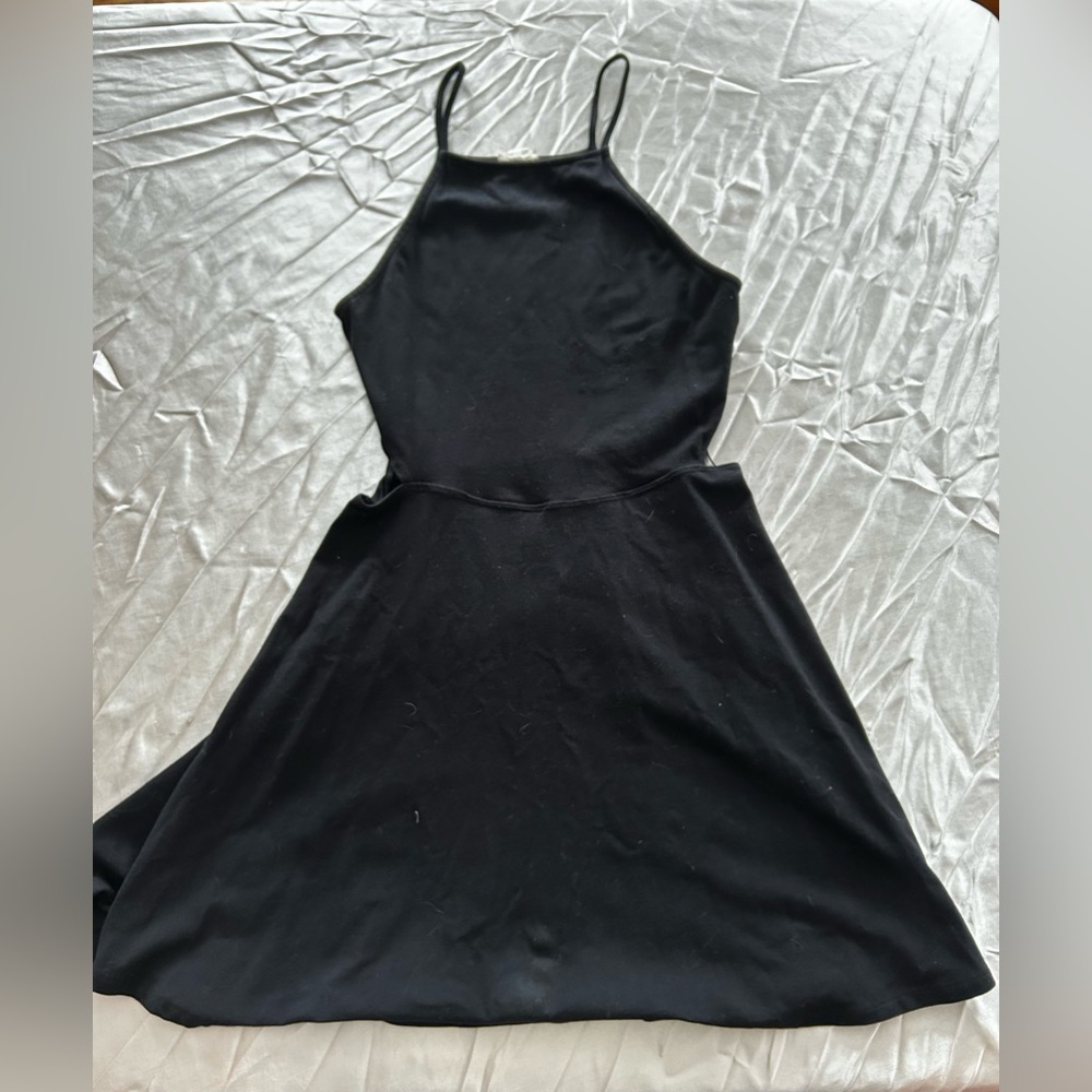Garage Black cutout dress